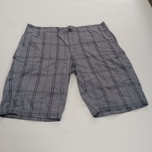 Cabela's Casuals Women's Gray Collection Chino Hiking Plaid Shorts Sz 14 (36×11) image 12