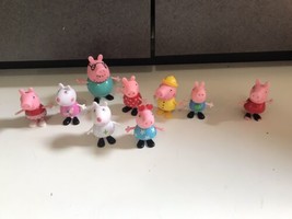 Peppa Pig doll House/school Figures lot Family lot - £19.43 GBP