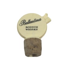 Vintage Ballantines Scotch Whisky Bottle Spout Stopper Pour 26186 - $11.88