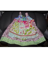 Georgia Grace Boutique Knotted Brightly Colored Apron Dress Size 18M Gir... - $668.34 MXN