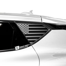 Fits Kia EV6 Quarter Window American Flag Vinyl Decal Sticker - $39.99