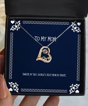 Dancer by Day. World&#39;s Best Mom by Night. Mom Love Dancing Necklace, Coo... - £38.50 GBP