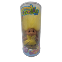 Good Luck Trolls by Dam, 2005 Yellow Hair &amp; Outfit Brand New VERY RARE - $38.56