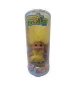 Good Luck Trolls by Dam, 2005 Yellow Hair &amp; Outfit Brand New VERY RARE - £30.25 GBP