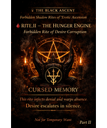 The Black Ascent -Erotic Ascension -RITE II — The HUNGER Engine - $249.00