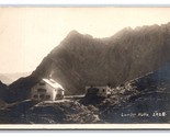 RPPC Lamsenjochhütte Lamsen Hütte Cabin Lamsenspitze Austria Postcard R29 - $15.79