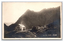 RPPC Lamsenjochhütte Lamsen Hütte Cabin Lamsenspitze Austria Postcard R29 - £12.60 GBP