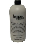 Philosophy Lemon Custard BODY LOTION 32 oz New Discontinued - $1,055.53 MXN