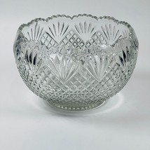 Vintage L. E. Smith 1960&#39;s Glass Large 12&quot; x 8&quot; EAPG &#39;Pineapple&#39; Punch B... - $118.74