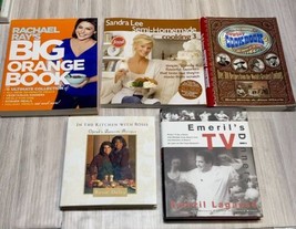 Cookbook Lot Mixed Rachel Ray-Emeril-Sandra Lee-Rosie Daily Oprah - $14.69