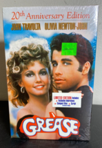 Grease VHS 20th Anniversary Edition Includes Script Book CD Travolta NEW Olivia - £5.92 GBP
