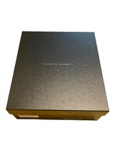 Giuseppe Zanotti Empty Box w/ Tissue Paper Dust Bag  Card 10”x11.25x4.25 Storage - £29.46 GBP