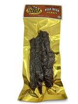 Climax Jerky Natural Style Kippered Cut Thick Strips 1.75 OZ. Wild Boar Jerky - £8.93 GBP+