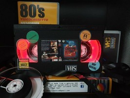 Retro VHS Lamp,Chopping Mall,Top Quality Amazing Gift For Any Movie Fan,Man Cave - £15.07 GBP