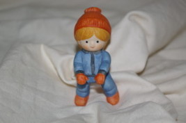 Country Cousins Katie From Riding Snowmobile Figurine - $5.00