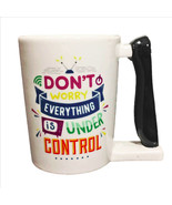 Remote Control Handle Ceramic Coffee Cup Mug 12oz. - $10.88