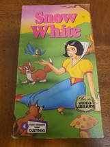 Snow White Kids Klassics VHS 1990 Goodtimes Video Vintage Cartoons - £3.90 GBP