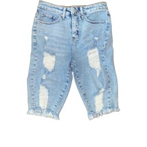 Wild Fable HIgh Rise Raw Hem Light Wash Distressed 5-Pocket Denim Shorts 4 NWTs - £21.03 GBP