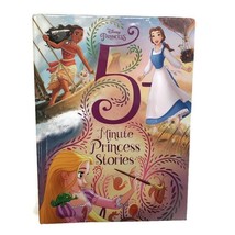 Disney 5-Minute Princess Stories Hardcover Bed Time Stories - £6.85 GBP