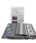 Millie P&#39;s Tube Pillowcase Pattern and Fabric Sewing Kit Grey NEW - $23.37 CAD
