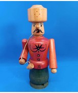 Vintage Wooden Smoker Turkish Erzgebirge 7,5&quot; - $38.90
