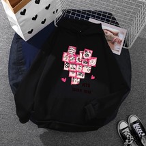 Men plus size kawaii long sleeve hoodie letter graphic print printing pullover tops for thumb200