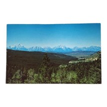 1965 Jackson Hole RPPC Grand Teton Mountains Postcard Wyoming Scenic Postcard - £5.98 GBP