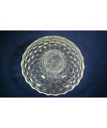 Vintage Fostoria American Clear Pressed Glass Round Bowl Black Light Tested - $249.99