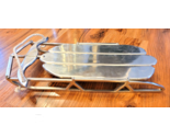 Mariposa Pewter Silver Christmas SLED SLEIGH Holiday Winter Decoration 1... - $59.00