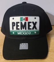 Pemex Mexico Mexican Flag Baseball Cap #2 ( Black ) - £9.04 GBP