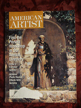 AMERICAN ARTIST March 2002 Cyrus Afsary George Thomas Kinkade Ephraim Rubenstein - £8.03 GBP