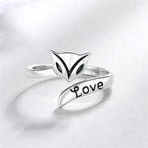 Cute Fox 925 Sterling Silver Jewelry Not Allergic Models Wholesale Ring - £8.69 GBP