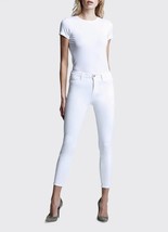 L’AGENCE Lagence Margot High-Rise Skinny Jeans Blanc White Sz 24 NWT New - $74.24