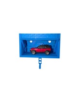 Blue Wall Mounted Hotwheels &amp; Matchbox Brick Garage Key holder - $19.99