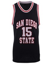 Kawhi Leonard College Basketball Custom Jersey Sewn Black Any Size image 4