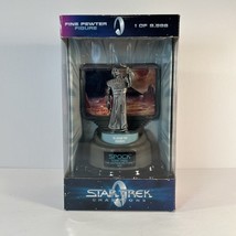 Star Trek Champion SPOCK Figure Fine Pewter 1998 New Sealed Limited Edition - $14.00