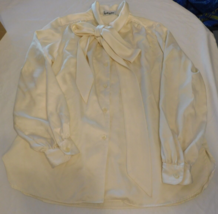 Evan-Picone Women&#39;s Ladies Long Sleeve Blouse Top Shirt Size See Measure... - £16.16 GBP