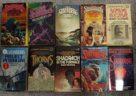 ROBERT SILVERBERG 10 paperback lot Vintage sci-fi 60&#39;s 70&#39;s 80&#39;s science fiction - £25.40 GBP