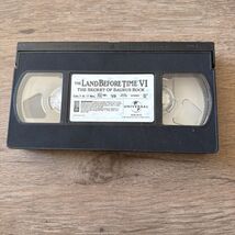 The Land Before Time VI: The Secret of Saurus Rock (VHS, 1998) No Clamshell - $3.95