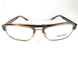 New Tom Ford TF 5W02X6213 Gold 53mm Rx Women&#39;s Eyeglasses Frame - £150.12 GBP