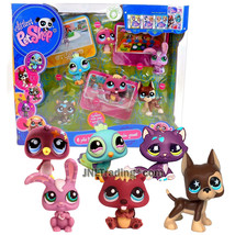 Year 2009 Littlest Pet Shop 6 Pets from the LPS Friends Video Games - £87.92 GBP
