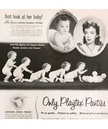 1953 Playtex Transparent Panty Miss Lupino Advertisement Feminine Hygien... - $29.99