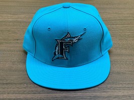 VTG Florida Marlins MLB Diamond Collection Teal Hat - New Era - 6 ⅝ - NWOT - £14.33 GBP
