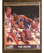 Karl Malone Utah Jazz NBA Hoops Action Photos 8x10 - Sealed In Packaging! - £3.96 GBP