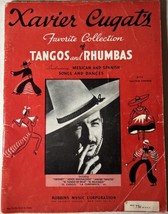 Xavier Cugat’s Favorite Collection of Tangos and Rhumbas - Vintage 1939 Songbook - £11.90 GBP