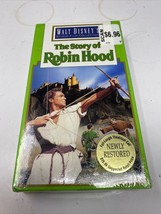 Walt Disneys Studio Film Collection-The Story Of Robin Hood (VHS) Factory Sealed - £5.56 GBP