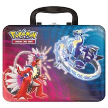 Nintendo Pokemon TCG Collector Chest Tin 6 Booster Packs 3 Foil Cards and Coins - £30.32 GBP