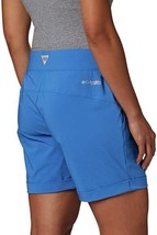 Womens New NWT Columbia M Hike Shorts Stormy Blue Slack Water PFG Pockets  - $78.21