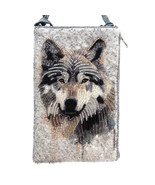Timber Wolf 827 Beaded Club Bag Evening Clutch Purse w/ Shoulder Strap - $47.45 CAD