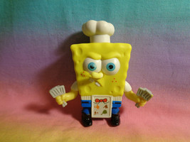 Burger King SpongeBob SquarePants PVC Chef Figure - as is - scraped - be... - £1.99 GBP